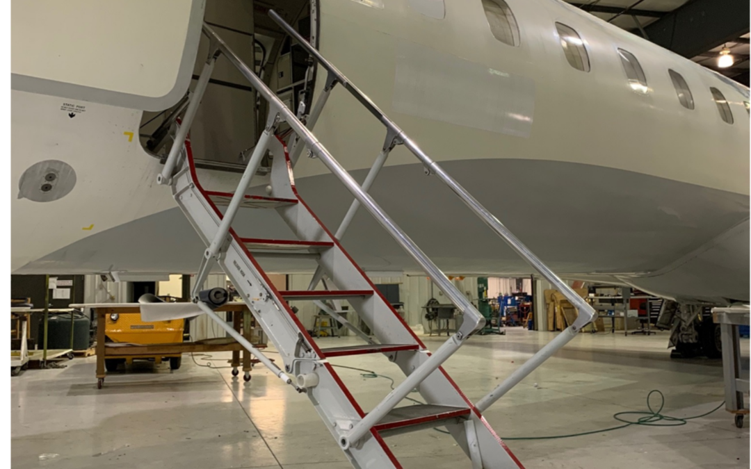 Worldwide Aircraft Services is excited to announce the availability of a folding stair installation kit for the ERJ-135/145 aircraft